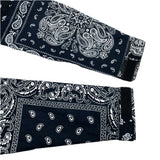 (DESIGNERS) MADE IN JAPAN OLD PARK REMAKE BANDANA PATCHWORK HALF ZIP ANORAK