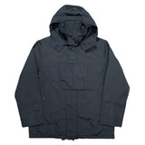 (VINTAGE) 1990'S～ MADE IN ITALY HILTON FRONT DEFORMED POCKET DESIGN STAND UP COLLAR JACKET