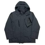 (VINTAGE) 1990'S～ MADE IN ITALY HILTON FRONT DEFORMED POCKET DESIGN STAND UP COLLAR JACKET