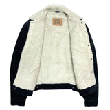 (VINTAGE) 1998 MADE IN TUNISIA Levi's 71500 4 POCKET CORDUROY SHERPA TRUCKER JACKET