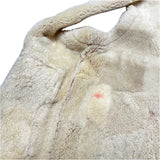 (VINTAGE) 1980'S～ UNKNOWN SHAWL COLLAR SHEEPSKIN SHERPA VEST