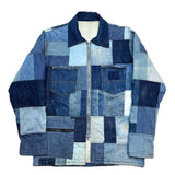 (VINTAGE) 1980'S～ UNKNOWN REMAKE PATCHWORK DENIM JACKET