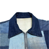 (VINTAGE) 1980'S～ UNKNOWN REMAKE PATCHWORK DENIM JACKET