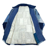 (VINTAGE) 1980'S～ UNKNOWN REMAKE PATCHWORK DENIM JACKET