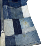(VINTAGE) 1980'S～ UNKNOWN REMAKE PATCHWORK DENIM JACKET