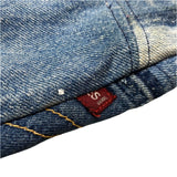 (VINTAGE) 1980'S～ UNKNOWN REMAKE PATCHWORK DENIM JACKET