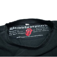 (DESIGNERS) 2003 BUDDHISTPUNK ROLLING STONES PRINT & PATCH T-SHIRT