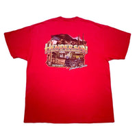 (T-SHIRT) 2004 MADE IN USA HARLEY DAVIDSON DOUBLE SIDED PRINT T-SHIRT