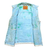 (vintage) 2000'S～ UNKNOWN Levi's 70506 REMAKE The Smiths CUTOFF TRUCKER JACKET VEST