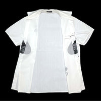 (DESIGNERS) 2000'S～ MADE IN JAPAN MILKBOY BIG PLAYING CARDS PATTERN PRINT SHORT SLEEVE BOX SHIRT