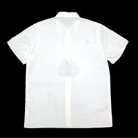 (DESIGNERS) 2000'S～ MADE IN JAPAN MILKBOY BIG PLAYING CARDS PATTERN PRINT SHORT SLEEVE BOX SHIRT