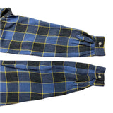 (vintage) 1960'S～ Balmor PLAID PATTERN RAYON LOOP COLLAR BOX SHIRT