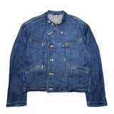 (designers) 1980'S～ CLOSED by Marithe Francois Girbaud RAYON 100% STAND UP COLLAR DOUBLE BREASTED JACKET