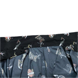 (designers) Alexander Lee Chang YOKAI PATTERN TOTAL PATTERN PRINT LOOP COLLAR BOX SHIRT WITH WRAPPED POCKET