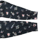(designers) Alexander Lee Chang YOKAI PATTERN TOTAL PATTERN PRINT LOOP COLLAR BOX SHIRT WITH WRAPPED POCKET