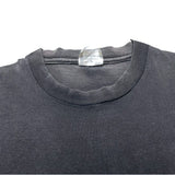 (T-SHIRT) 1980'S～ MADE IN USA HANES BEEFY HARD FADED T-SHIRT WITH POCKET
