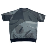 (DESIGNERS) MADE IN ITALY Alexander McQueen ALL OVER PRINT SHORT SLEEVE SWEAT SHIRT