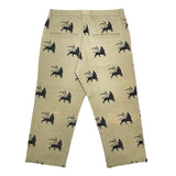 (DESIGNERS) MADE IN JAPAN Sasquatch Fabrix ALL OVER PRINT THREE QUARTER LENGTH CHINO PANTS