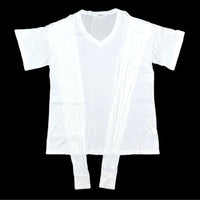 (DESIGNERS) MADE IN JAPAN LIMI feu V NECK BIG T-SHIRT WITH LONG SLEEVE