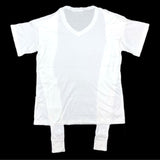 (DESIGNERS) MADE IN JAPAN LIMI feu V NECK BIG T-SHIRT WITH LONG SLEEVE