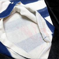 (DESIGNERS) 1980'S～ ISSEY MIYAKE MEN BRUSH TAG PAINTED STRIPE PATTERN SLEEVELESS SHIRT