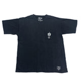(t-shirt) 1999 A&G LOGO EMBROIDERED T-SHIRT WITH POCKET