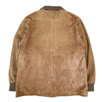 (VINTAGE) SKOOKUM X B:MING NUBUCK LEATHER COACH JACKET