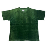 (DESIGNERS) MADE IN JAPAN Needles VELOUR SHORT SLEEVE SHIRT WITH POCKET