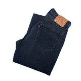 (VINTAGE) 1990'S～ MADE IN USA Levi's 501 POST DYED BLACK DENIM PANTS