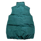 (DESIGNERS) 2022 MAISON MARGIELA 6 MM6 INVERTED V SHAPE ZIPPER LONG LENGTH DOWN VEST