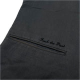 (DESIGNERS) 2012 MADE IN JAPAN UNDERCOVERISM FADED SILK PANELED DESIGN SET UP SUIT