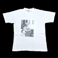 (T-SHIRT) 1990'S～ ELLE MAGAGINE PHOTO PRINT T-SHIRT