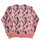 (DESIGNERS) NEW MADE IN JAPAN Needles PAISLEY PATTERN TOTAL PATTERN MOHAIR KNIT CARDIGAN