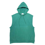 (designers) MADE IN JAPAN UNUSED SLEEVE CUT OFF HOODIE SWEAT VEST