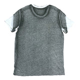 (designers) 2000'S～ ARMANI EXCHANGE PAINT STYLE PRINT T-SHIRT WITH POCKET