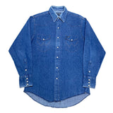 (vintage) 1980'S～ WRANGLER DENIM WESTERN SHIRT