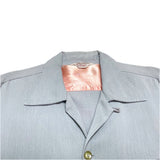 (vintage) 1960'S～ PENNEY'S TOWNCRAFT STITCHED RAYON LOOP COLLAR BOX SHIRT