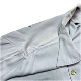 (vintage) 1960'S～ PENNEY'S TOWNCRAFT STITCHED RAYON LOOP COLLAR BOX SHIRT