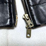 (vintage) 1980'S～ MADE IN FRANCE Jacques VINCENT pour JAPA FRENCH ARMY TYPE LEATHER FLIGHT VEST
