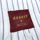 (designers) 1990'S～ MADE IN JAPAN dezert from COMME des GARCONS STRIPE X POLKA DOT PATTERN OVERSIZED SHIRT