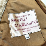 (VINTAGE) 1980'S～ MADE IN USA MONELI MARIASINI TYPE B-3 SHEEPSKIN SHEARLING FLIGHT JACKET