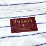 (designers) 1990'S～ MADE IN JAPAN dezert from COMME des GARCONS STRIPE X POLKA DOT PATTERN OVERSIZED SHIRT