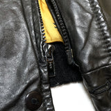 (VINTAGE) 1980'S～ MADE IN KOREA CATALINA CUP SHOULDER LEATHER JACKET