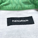 (DESIGNERS) 2012 PHENOMENON COLLAR PANELED DESIGN SHORT SLEEVE SHIRT WITH GUSSET