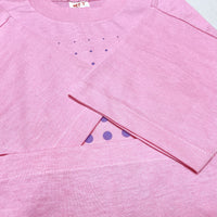 (T-SHIRT) DEAD STOCK NEW 1983 MADE IN USA PENNY CANDY GRADIENT DOT PRINT T-SHIRT