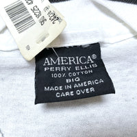 (T-SHIRT) DEAD STOCK NEW 1990'S～ MADE IN USA PERRY ELLIS STARS AND STRIPES PRINT T-SHIRT