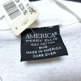 (T-SHIRT) DEAD STOCK NEW 1990'S～ MADE IN USA PERRY ELLIS STARS AND STRIPES PRINT T-SHIRT