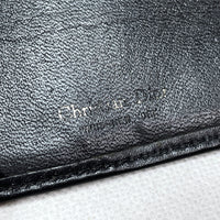 (OTHER) 1990'S CHRISTIAN DIOR TROTTER PATTERN BIFOLD WALLET WITH CLASP