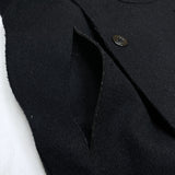 (DESIGNERS) 1990'S MADE IN ITALY GRIFFIN WOOL COAT