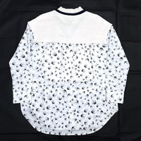 (DESIGNERS) 2000'S～ Sue UNDERCOVER DOCKING DESIGN PULLOVER SWEAT SHIRT X TOTAL PATTERN SHIRT